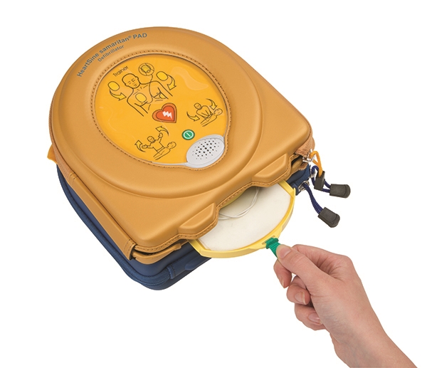 HeartSine SAM 350P Trainer in-Case, Hand Pull (low res) HeartSine SAM 350P Trainer in-Case, Hand Pull (low res)