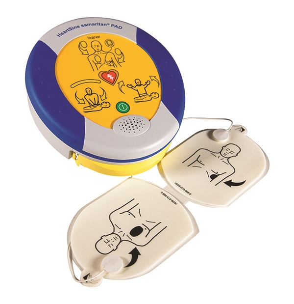 HeartSine SAM 500P Trainer with Pads (low res) HeartSine SAM 500P Trainer with Pads (low res)